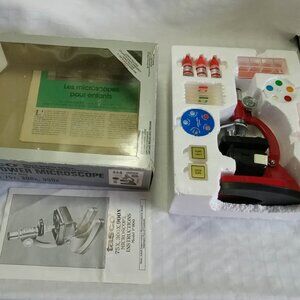 Tasco 750 Power Microscope With Durable Construction & Precision Ground Lenses I